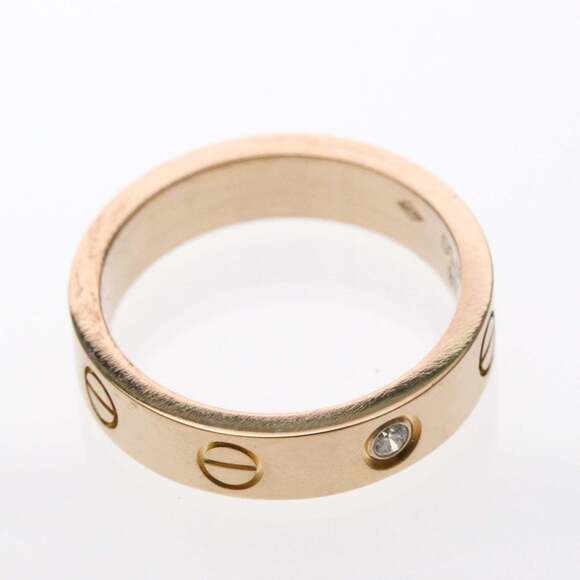 CARTIER Authentic 18k Gold Diamond Love Ring